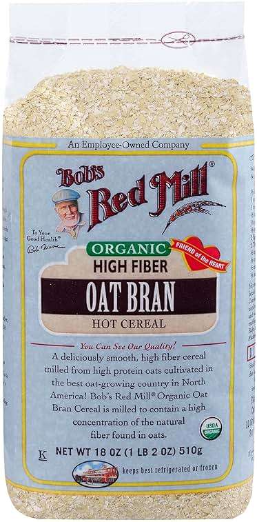 Bob's Red Mill Organic Oat Bran Hot Cereal, 18 Ounce (Pack of 4) - Image 3