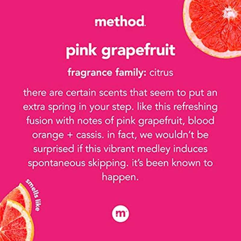 Method Gel Hand Soap, Pink Grapefruit, 12 Fl Oz (Pack of 6) - Image 3