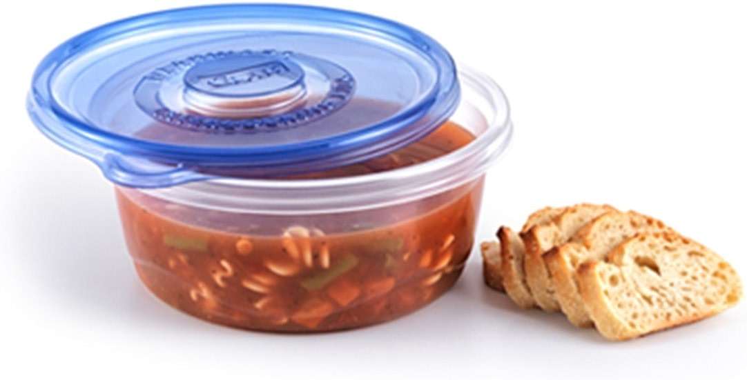 Glad Food Storage Containers - Big Bowl Container - 48 Ounce - 3 Count - 6 pack - Image 2