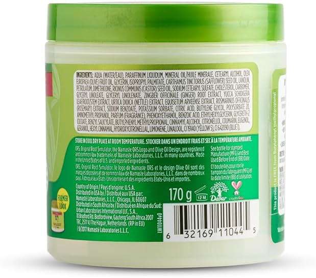 ORS Olive Oil Fortifying Cream Hair Dress Infused with Castor Oil for Strengthening 6 Ounce - Image 3