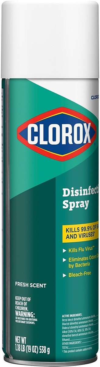 CloroxPro Disinfecting Spray, Fresh Scent, 19 Ounces, Pack of 12 (Packaging May Vary) - Image 4