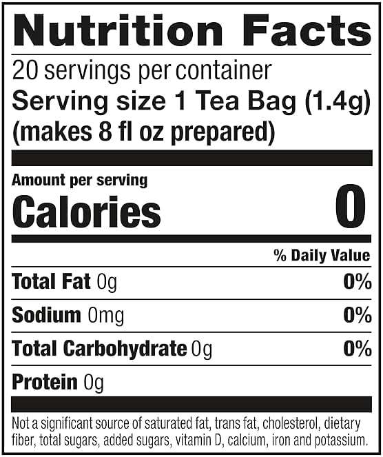 Lipton Decaffeinated Green Tea Bags, Hot or Iced, Can Support Heart Health, 20 Tea Bags (Pack of 6) - Image 7