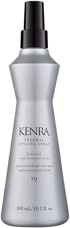 Kenra Professional Thermal Styling Spray 19 | Heat Protection | Firm Hold Heat-Activated | Tames Frizz, Flyaways & Adds Shine | All Hair Types | 10 fl. Oz - Image 1