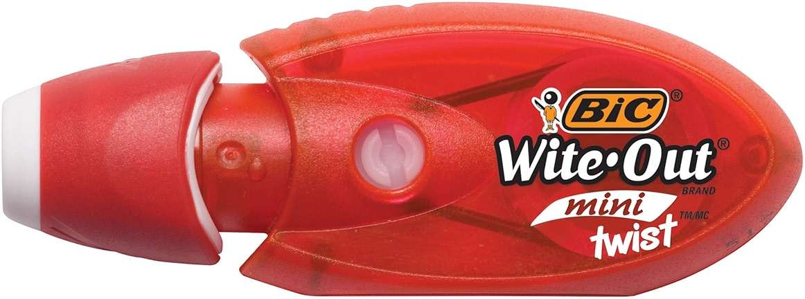 BIC Wite-Out Brand EZ Correct Correction Tape, White, 2-Count - Image 3