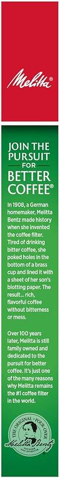 Melitta #4 Cone Coffee Filters, White, 40 Total Filters Count - Packaging May Vary - Image 8
