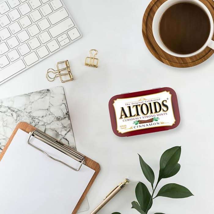 ALTOIDS Classic Cinnamon Hard Candy Breath Mints Bulk, 1.76 zz Tin (Pack of 12) - Image 7