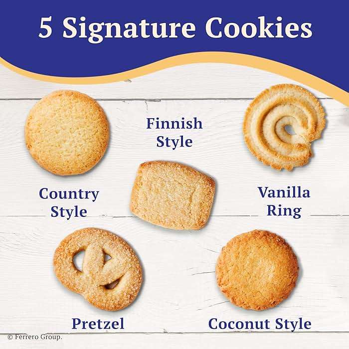 Royal Dansk Danish Butter Cookies, Premium Assorted Cookies in Gift Tin, Great for Sharing and Gifting, 12 oz - Image 2