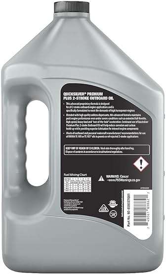 Quicksilver 2-Stroke Premium Plus Synthetic Blend Marine Engine Oil, 1 Gallon - Image 5
