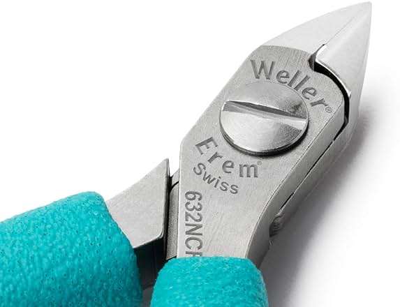 Erem Weller Erem 632NCF 4 1/4 Diagonal Super Full Flush Cut Magic Cutter for Soft Materials - Image 4