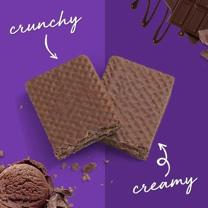 Power Crunch Protein Energy Wafer Bars, Triple Chocolate, 1.4 Ounce (12 Count) - Image 8