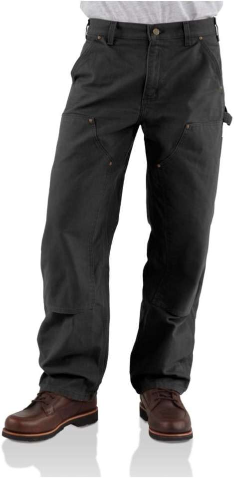 Carhartt Men's Loose Straight Washed Duck Double-Front Dungaree - Image 1