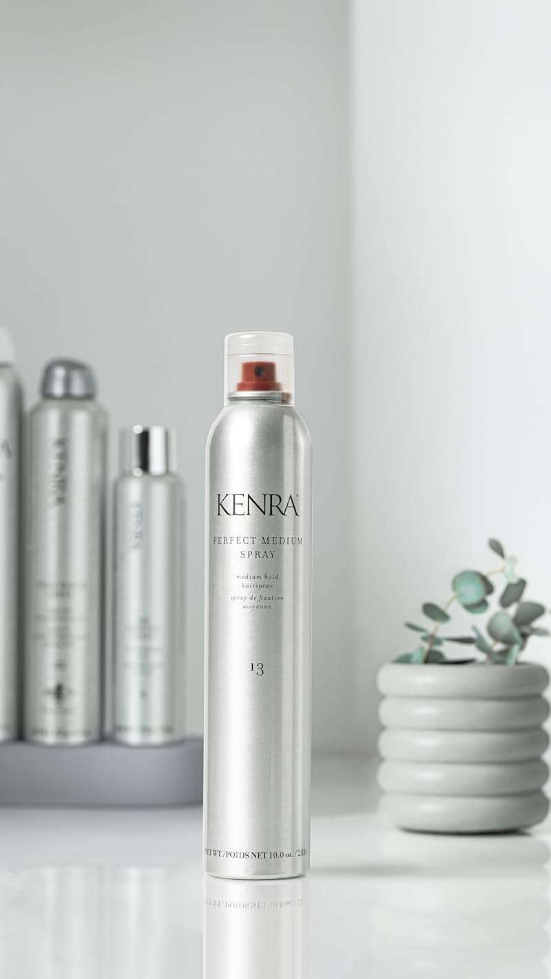 Kenra Professional Perfect Medium Spray 13 | Provides Styling Control Without Stiffness | Medium Hold | Fast-Drying Formulation | High Shine Finish | All Hair Types - Image 5