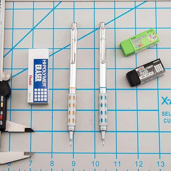 Pentel GraphGear 1000 Mechanical Pencil, (0.5mm) Point Size, Black Barrel, 1 Each (PG1015A) - Image 2