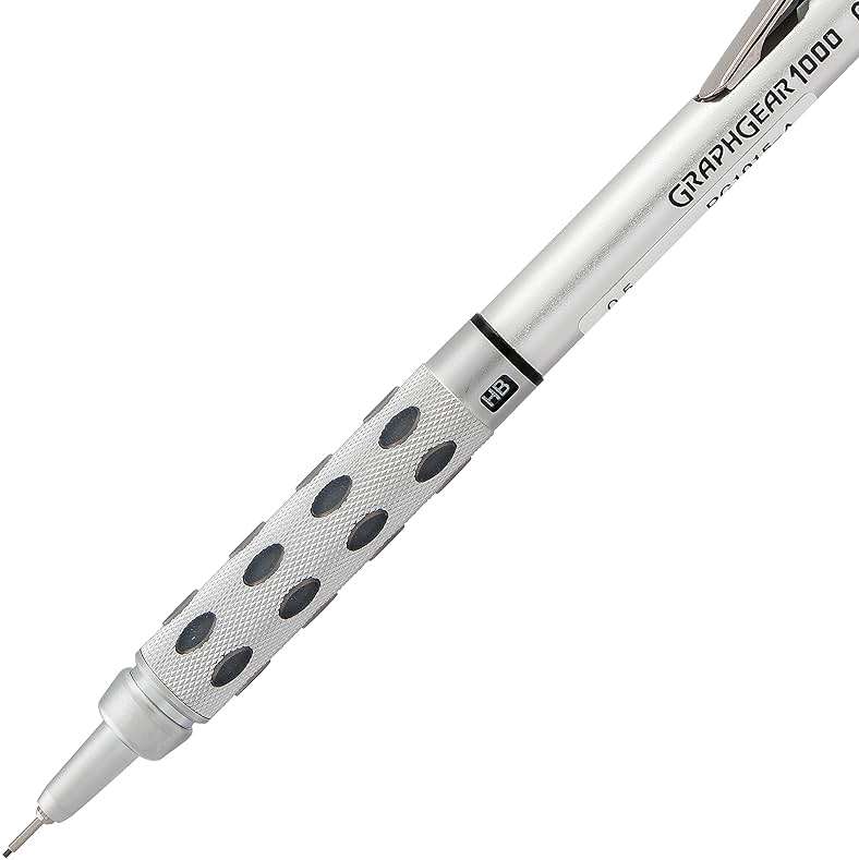 Pentel GraphGear 1000 Mechanical Pencil, (0.5mm) Point Size, Black Barrel, 1 Each (PG1015A) - Image 7