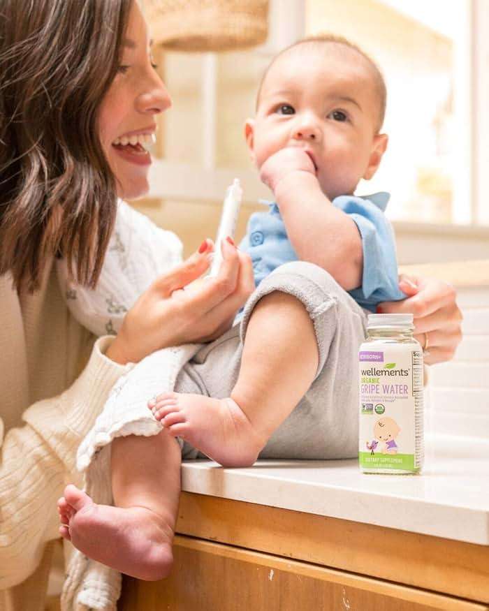Wellements Organic Gripe Water | Relieves Occasional Stomach Discomfort from Baby Gas, Colic, Hiccups and Fussiness | Certified Organic and Non-GMO | No Artificial Flavors | 4 Fl Oz. | Ages Newborn+ - Image 7