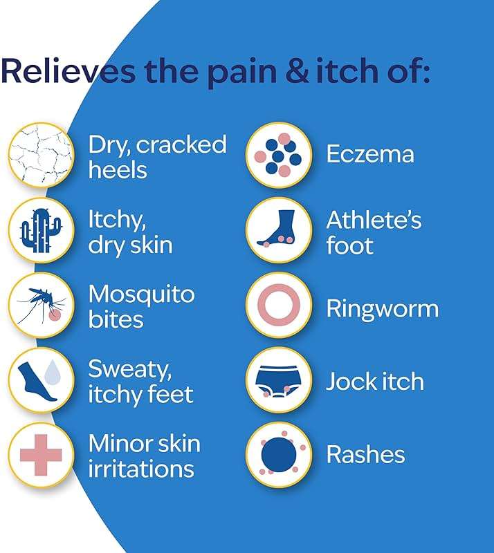 Blue Star Anti-Itch Medicated Ointment, Fast-Acting Relief for Dry, Itchy Skin, Rashes, Ringworm, Dry Cracked Heels & More, Hydrocortisone-Free & Steroid-Free, 2 OZ - Image 3