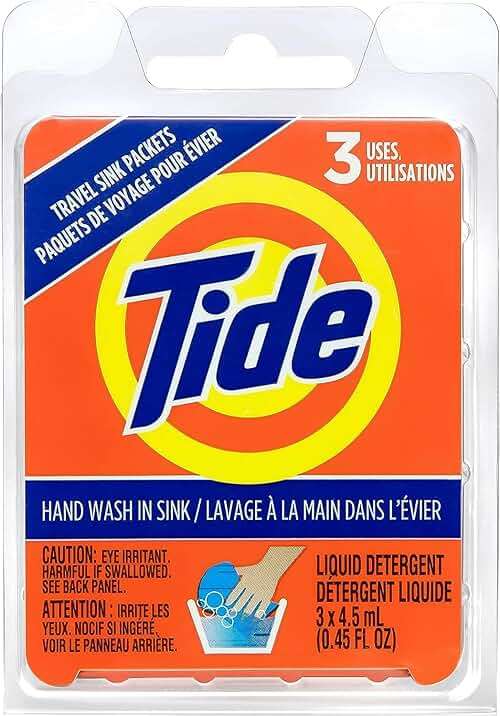 Tide Liquid Travel Sink Packets, 3-Count - Image 1