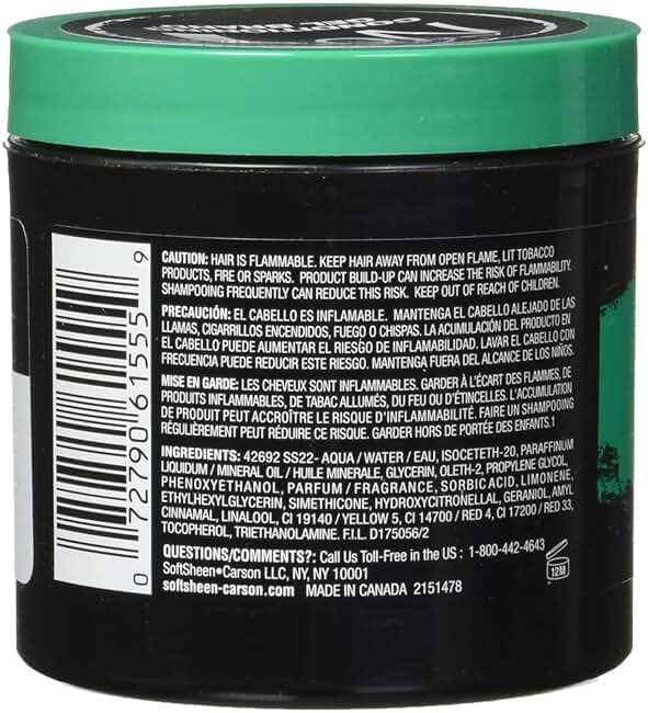 Soft Sheen Carson Lets Jam Condition & Shine Gel Regular Hold Jar (130ml), 4.4 Oz - Image 2