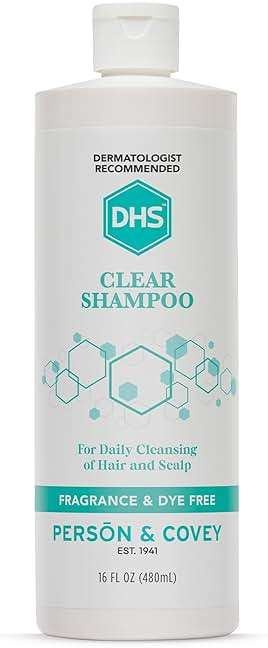 DHS Clear Shampoo, 16 Oz - Image 1