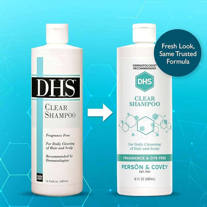 DHS Clear Shampoo, 16 Oz - Image 2