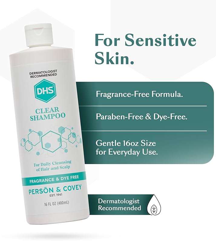 DHS Clear Shampoo, 16 Oz - Image 3