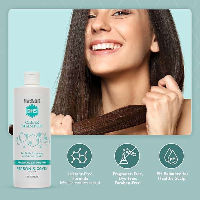 DHS Clear Shampoo, 16 Oz - Image 8