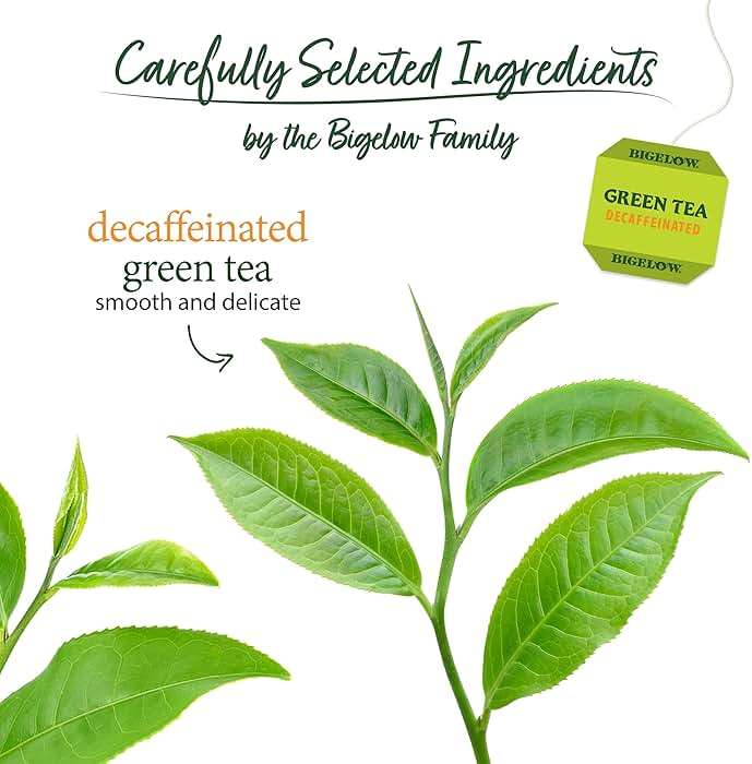 Bigelow Tea Classic Green Tea, Decaffeinated Tea, Decaf Green Tea, Count Box (Pack of 6), 120 Total Tea Bags - Image 3