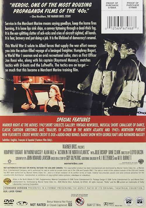 Humphrey Bogart - The Signature Collection, Vol. 2 (The Maltese Falcon Three-Disc Special Edition / Across the Pacific / Action in the North Atlantic / All Through the Night / Passage to Marseille) - Image 8