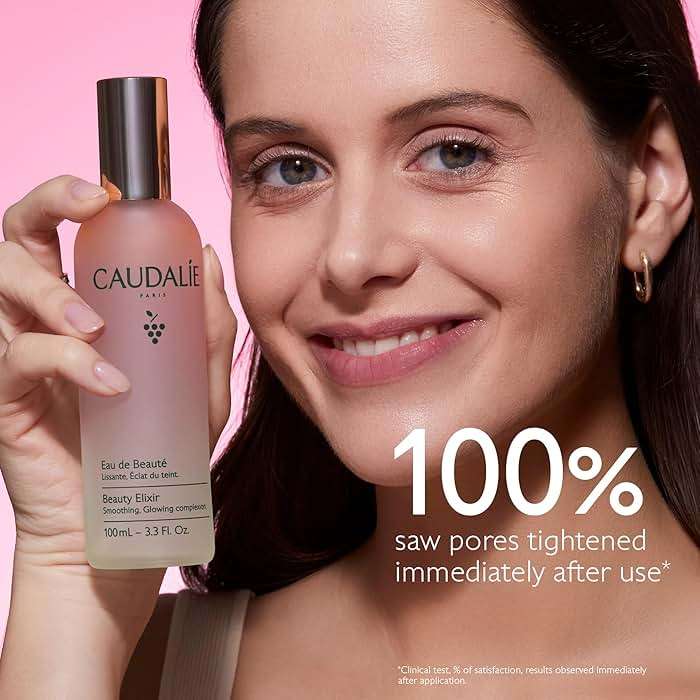 Caudalie Beauty Elixir Face Mist: Toner That Tightens Pores + Reduces Dullness + Sets Makeup - Image 5