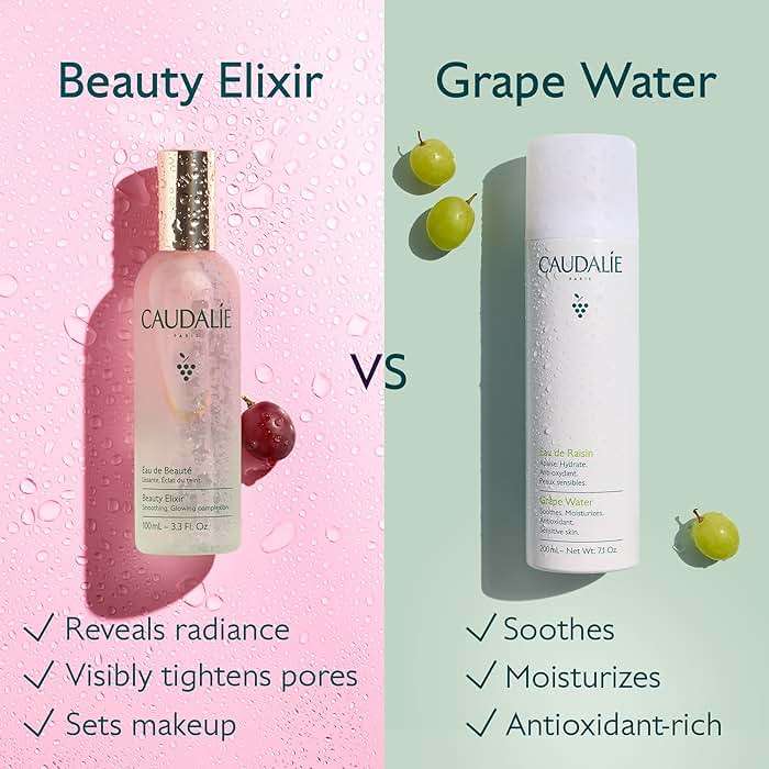 Caudalie Beauty Elixir Face Mist: Toner That Tightens Pores + Reduces Dullness + Sets Makeup - Image 7