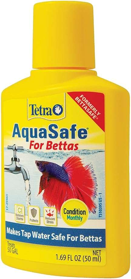Tetra BettaSafe, Aquarium Water Conditioner For Bettas, 1.69-Ounce, 50ml, Golds & Yellows (16837) - Image 5
