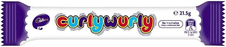 Cadbury Curly Wurly Bar from England (Pack 5 Bars) - Image 1