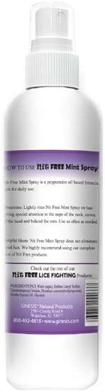 Nit Free Mint Head Lice Spray (Peppermint, 8-Ounce) - Image 3