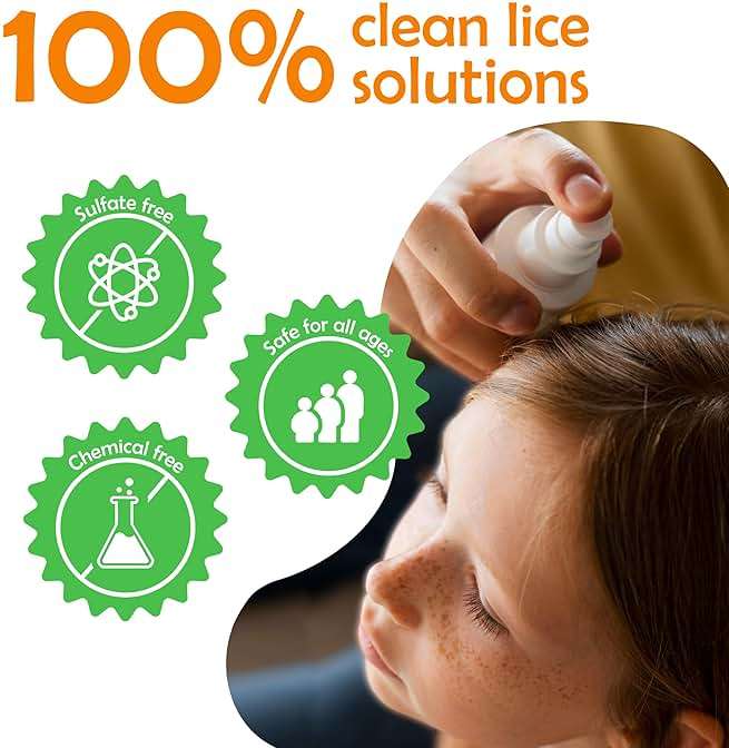 Nit Free Mint Head Lice Spray (Peppermint, 8-Ounce) - Image 5