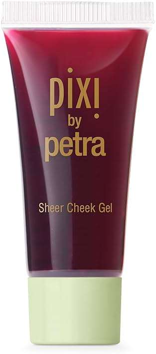 Pixi Sheer Cheek Gel - Flushed | Gel Blush For A Sheer Flush Of Colour | Oil-Free & Fragrance-Free Hydrating Liquid Blush | 0.45 Fl Oz - Image 1