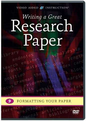 Writing a Great Research Paper: Formatting Your Paper - Image 1