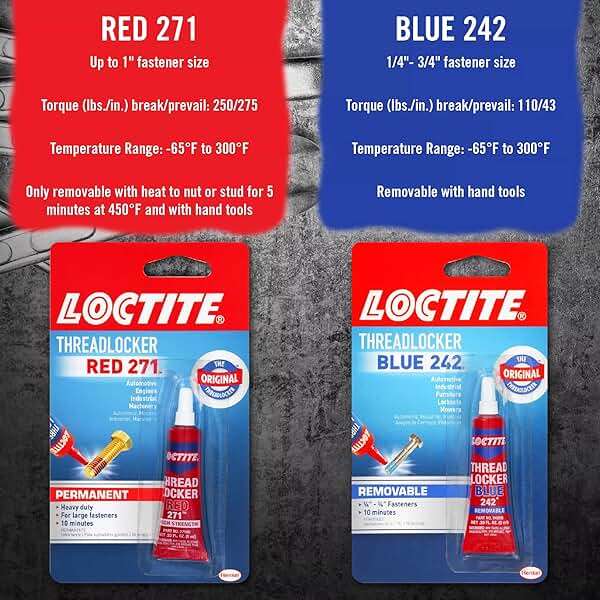 Loctite Threadlocker Blue 242 - Removable Thread Lock Glue for Nuts, Bolts, & Fasteners, Medium Strength Screw Glue to Prevent Loosening & Corrosion - 6 ml, 1 Pack - Image 5