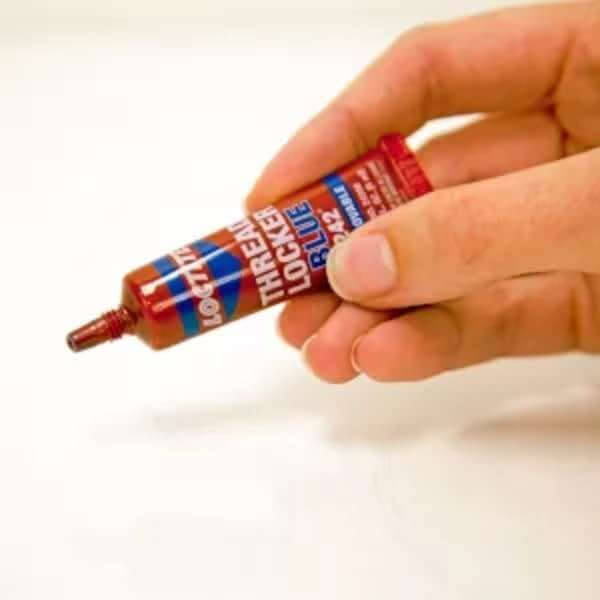 Loctite Threadlocker Blue 242 - Removable Thread Lock Glue for Nuts, Bolts, & Fasteners, Medium Strength Screw Glue to Prevent Loosening & Corrosion - 6 ml, 1 Pack - Image 6