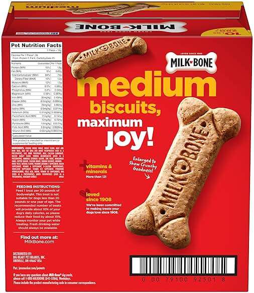 Milk-Bone Original Dog Treats Biscuits for Medium Dogs, 10 Pound - Image 3