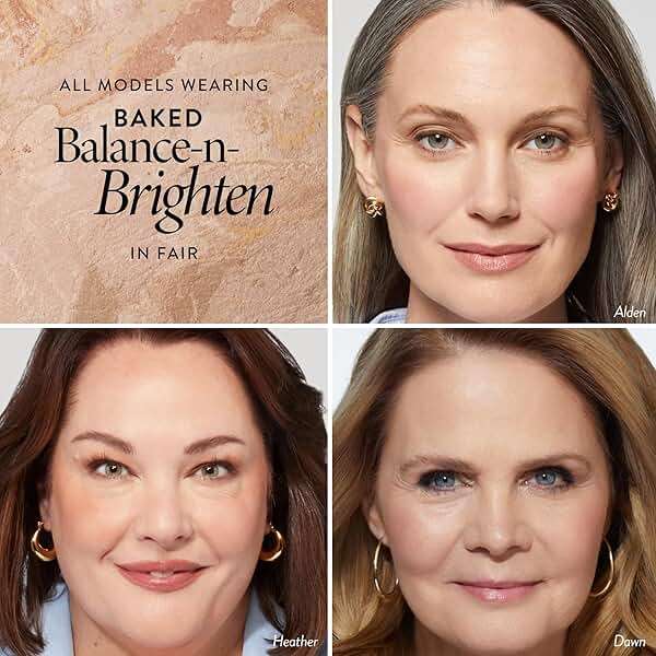 LAURA GELLER NEW YORK Award-Winning Baked Balance-n-Brighten Color Correcting Powder Foundation – Handmade in Italy – Buildable Coverage, Matte Finish – For Mature & Sensitive Skin – 02 Fair - Image 2