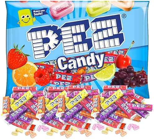 PEZ Candy Refill Rolls, 11 oz Variety Bag (approx 35 Full Rolls in each bag) - Image 1