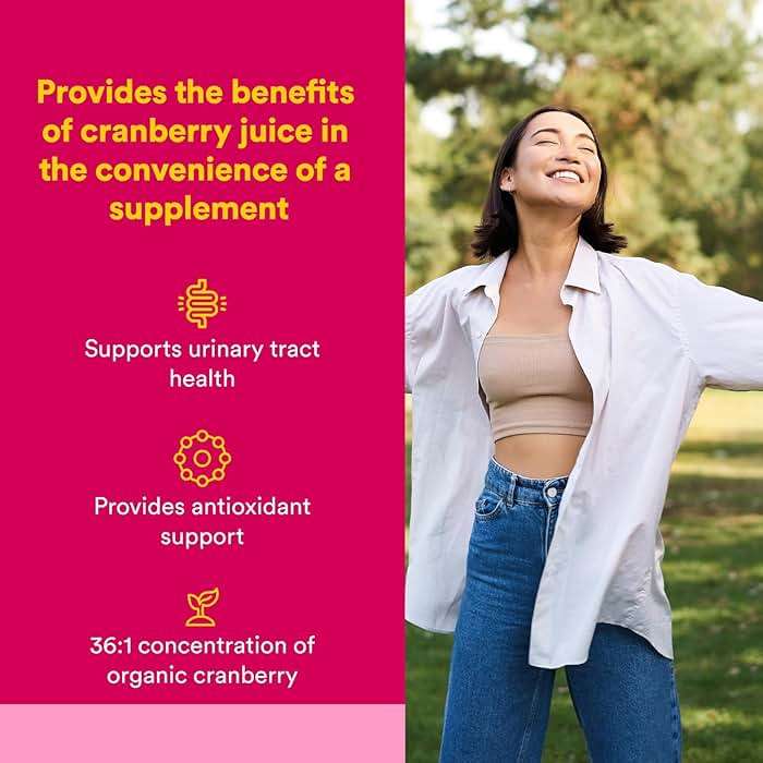 Natural Factors CranRich Super Strength Cranberry Concentrate - Antioxidant Support Supplement with Cranberry Concentrate - Aids Urinary Tract & Bladder Health - 180 Capsules (180 Servings) - Image 2
