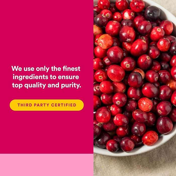 Natural Factors CranRich Super Strength Cranberry Concentrate - Antioxidant Support Supplement with Cranberry Concentrate - Aids Urinary Tract & Bladder Health - 180 Capsules (180 Servings) - Image 5