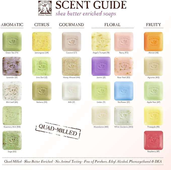 Pre de Provence Artisanal French Moisturizing Soap Bar, Shea Butter Enriched, Quad Milled for Long Lasting Rich Smooth Lather, 5.3 Ounce, Honey Almond - Image 11