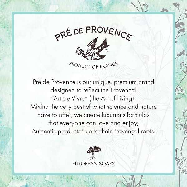 Pre de Provence Artisanal French Moisturizing Soap Bar, Shea Butter Enriched, Quad Milled for Long Lasting Rich Smooth Lather, 5.3 Ounce, Honey Almond - Image 8