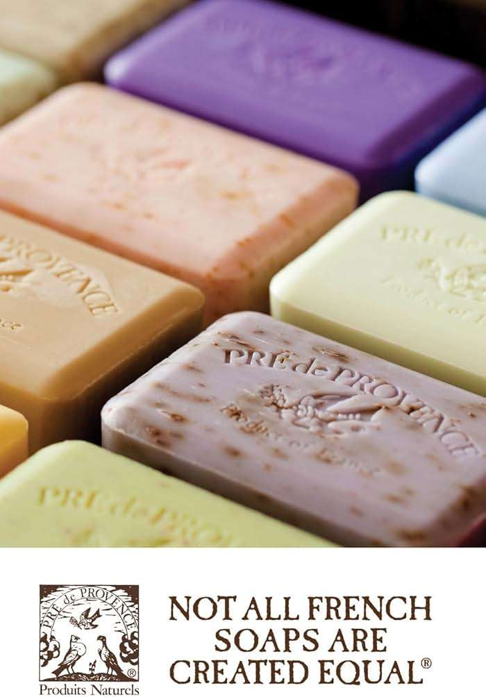Pre de Provence Artisanal French Moisturizing Soap Bar, Shea Butter Enriched, Quad Milled for Long Lasting Rich Smooth Lather, 5.3 Ounce, Honey Almond - Image 9