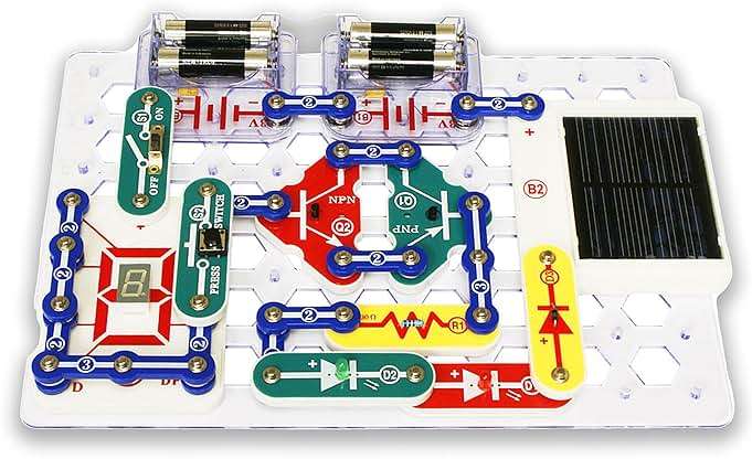 Snap Circuits Extreme SC-750R Electronics Exploration Kit + Student Training Program with Student Study Guide | Perfect for STEM Curriculum - Image 3