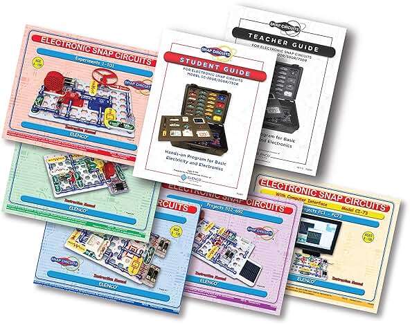 Snap Circuits Extreme SC-750R Electronics Exploration Kit + Student Training Program with Student Study Guide | Perfect for STEM Curriculum - Image 5