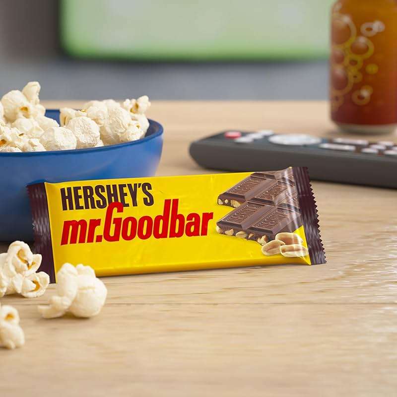 HERSHEY'S MR. GOODBAR Chocolate with Peanuts Candy Bars, 1.75 oz (36 Count) - Image 6