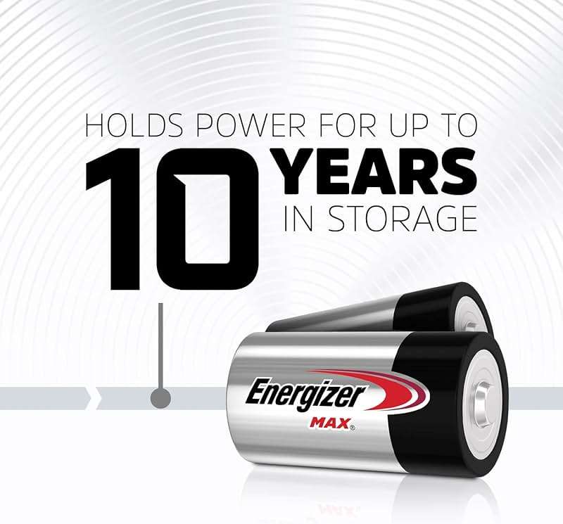 Energizer D Batteries, D Cell Battery Premium Alkaline, 8 Count - Image 5